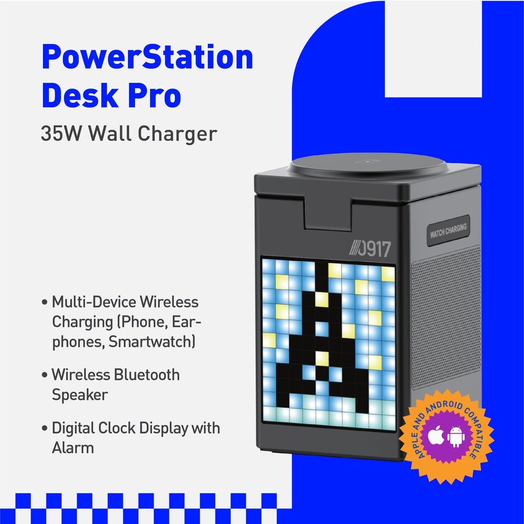 Bluetooth Speaker with Wireless Charger – High-Quality Sound & Fast Qi Charging