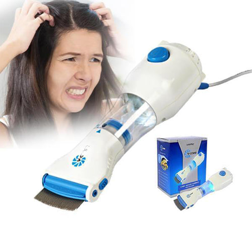 LiceVac Pro™ – Electric Lice Removal Kit with 4 Filters