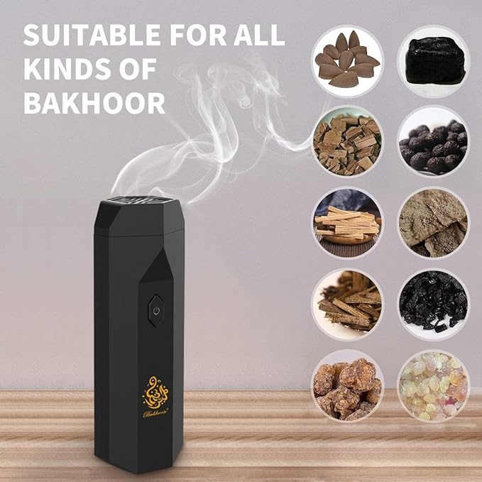 Premium Hair Bakhoor – Long-Lasting Hair Fragrance Incense for Soft, Fresh & Beautifully Scented Hair